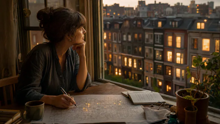 The Cartographer of Kitchen Windows