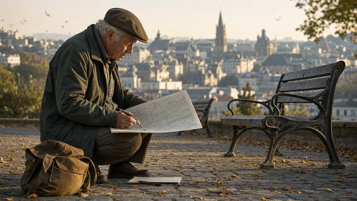 The Cartographer of Public Benches