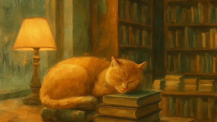 The Used Bookshop on Elm Has a Cat